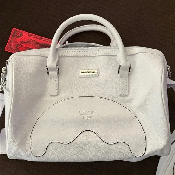 Sprayground mini duffle bag with matching pouch - Picture 1 of 11